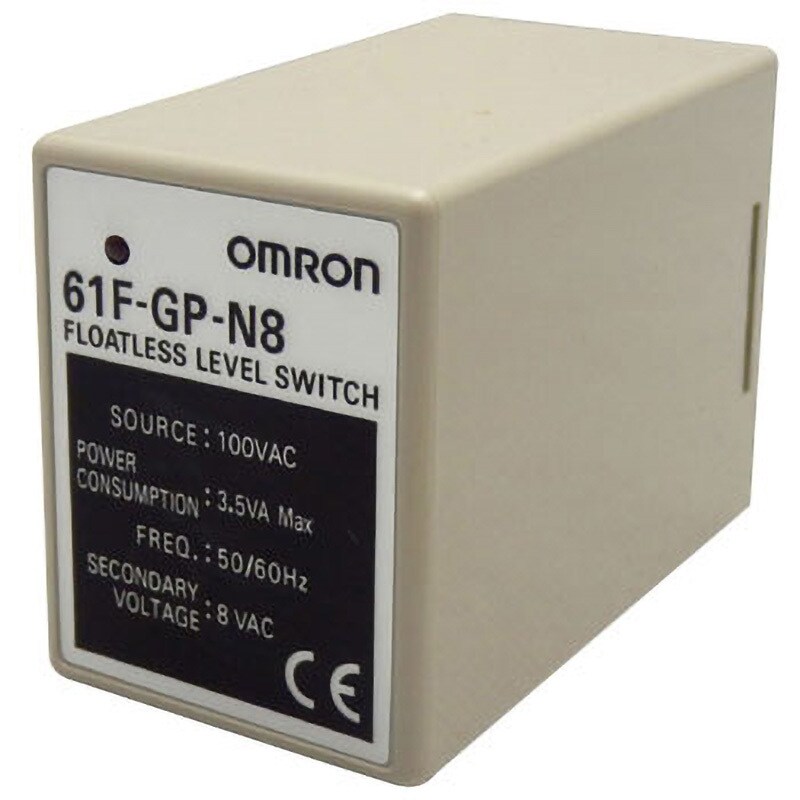 61F-GP-N8 100VAC フロートなしスイッチ(コンパクトプラグインタイプ) 61F-GP-N 1個 オムロン(omron)  【通販サイトMonotaRO】