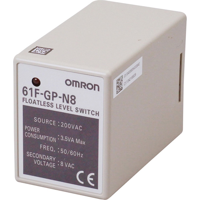 61F-GP-N8 200VAC フロートなしスイッチ(コンパクトプラグインタイプ) 61F-GP-N 1個 オムロン(omron)  【通販サイトMonotaRO】