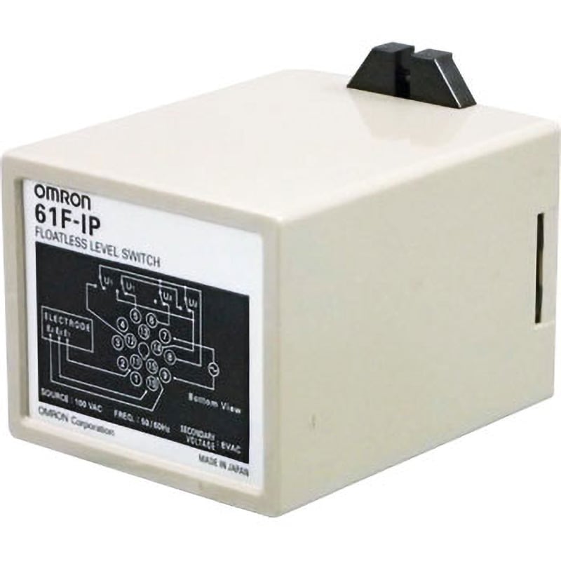 オムロン オムロン 61F-G1P AC100 フロートなしスイッチ （一般用）ポンプの空転防止または渇水警報を兼ねた自動給水 プラグインタイプ 