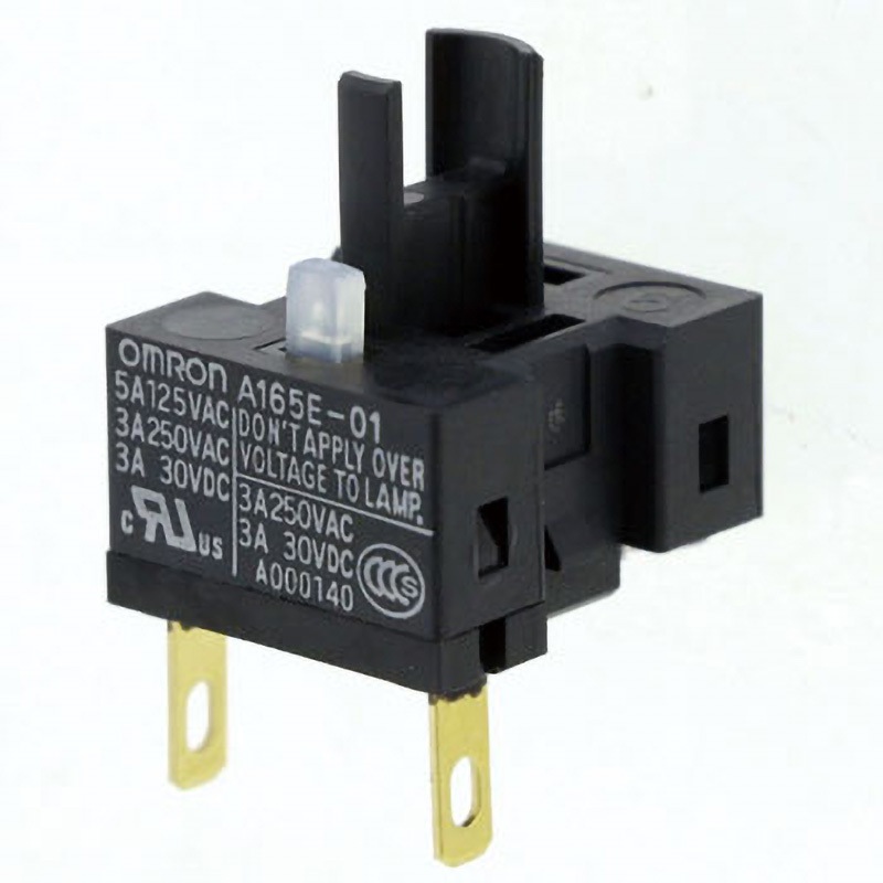 A165E-01 非常停止用押ボタンスイッチ(Φ16)スイッチ部 A165E 1個 omron
