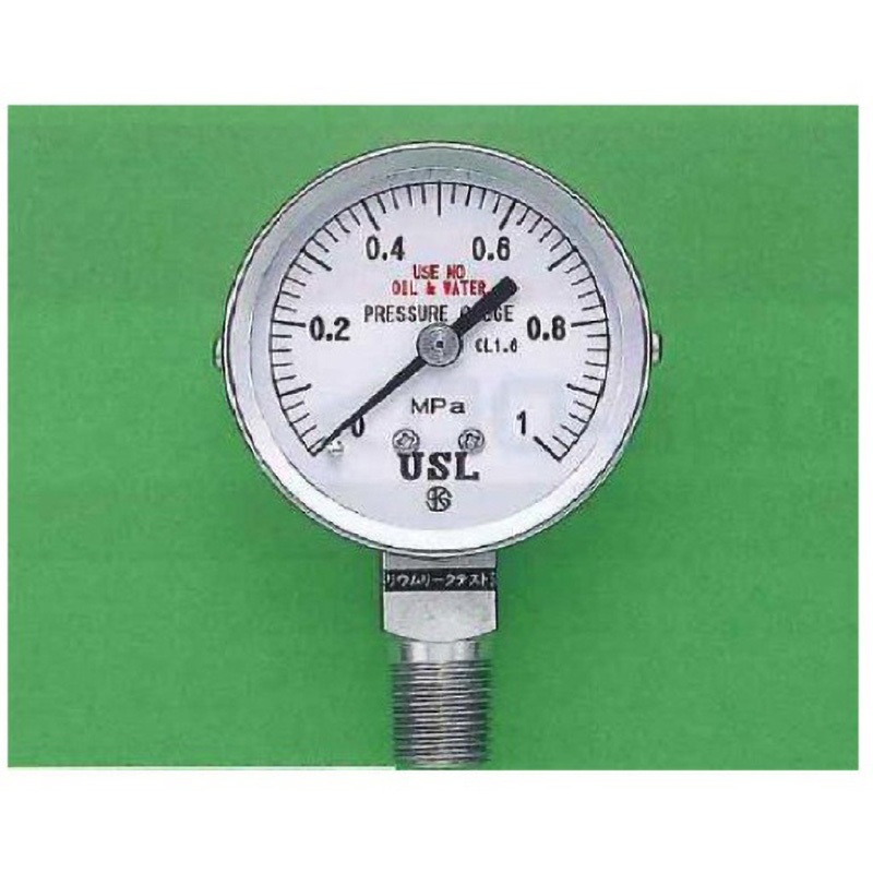 00N-239-10 USLステンレスクリーン連成計 50Φ -0．1～1Mpa 1個 ユニバーサル 【通販モノタロウ】