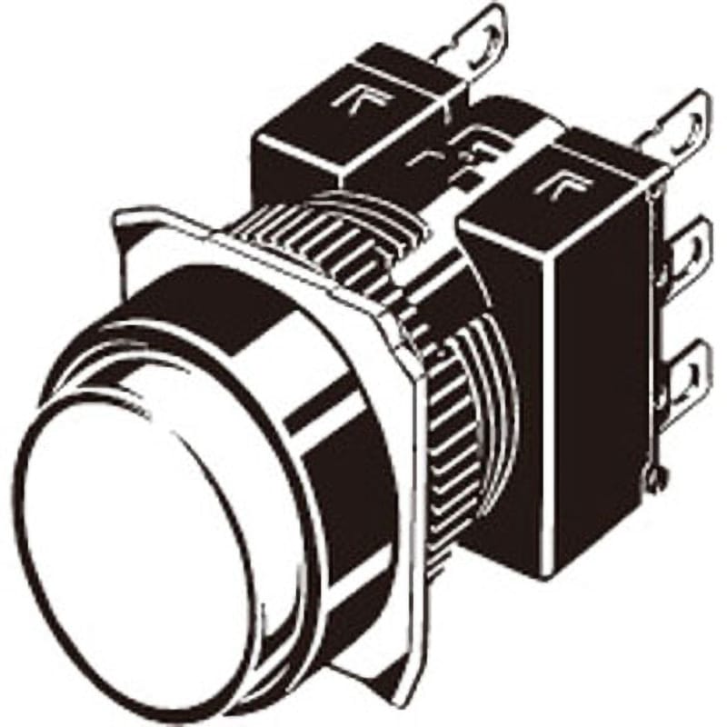 A165L-TRA-12D-2 押ボタンスイッチ(丸形)(LED)(丸胴形Φ16) A16