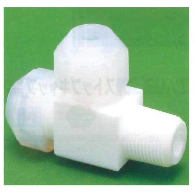 00U-080-04N USL-PTFE ハーフオス継手 T2型 00U-080シリーズ ユニバーサル 適合チューブ外径12Φ用 1個