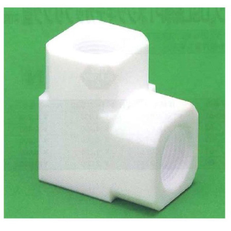 00U-093-02N USL-PTFE-PTネジ継手パイプエルボー型 00U-093シリーズ ユニバーサル 接続ねじPT3/8  1個