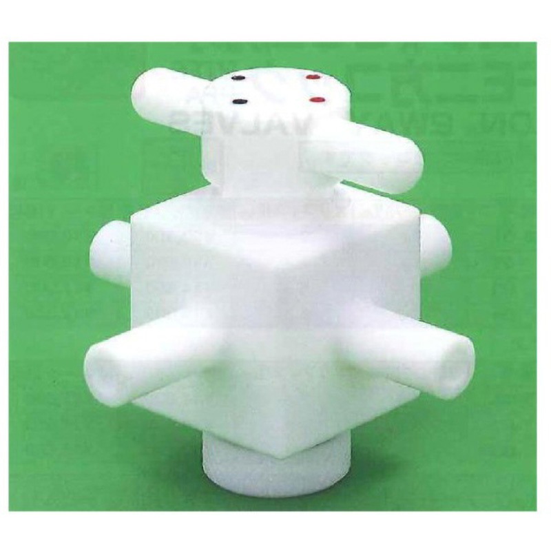 00U-172-02N USL-PTFE コック チューブ圧入用 00Uシリーズ ユニバーサル チューブ内径8mm  00U-172-02N