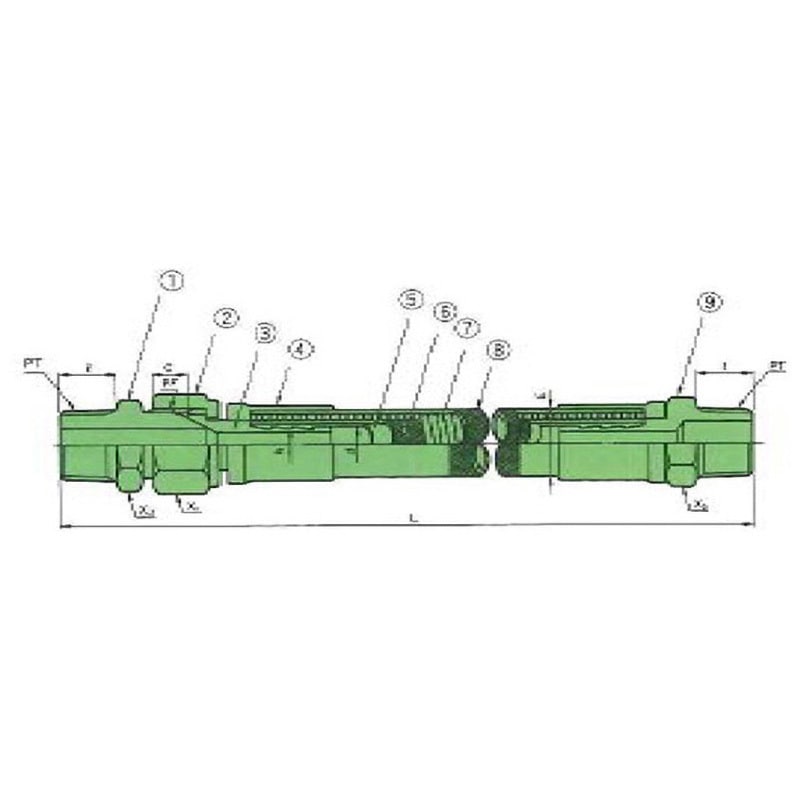 00I-105-04 USL高圧用ホース PFAストレートチューブ 00Iシリーズ ユニバーサル 種別20A×1m   00I-105-04