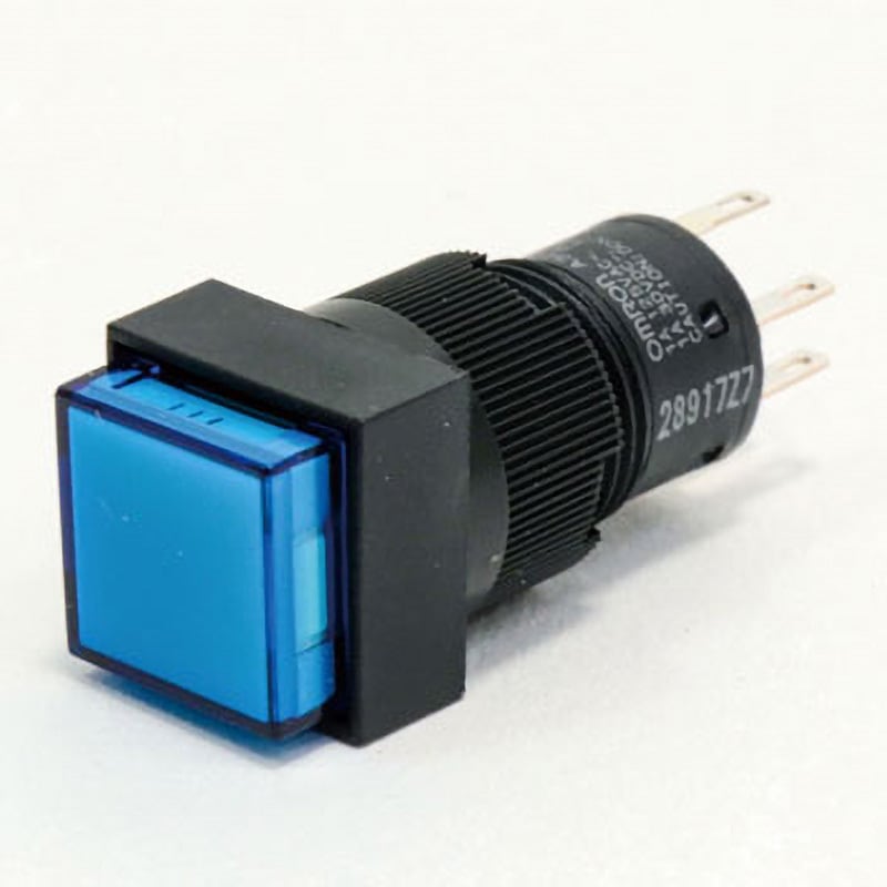 押ボタンスイッチ(正方形)(非照光)(丸胴形Φ12) A3C omron(オムロン