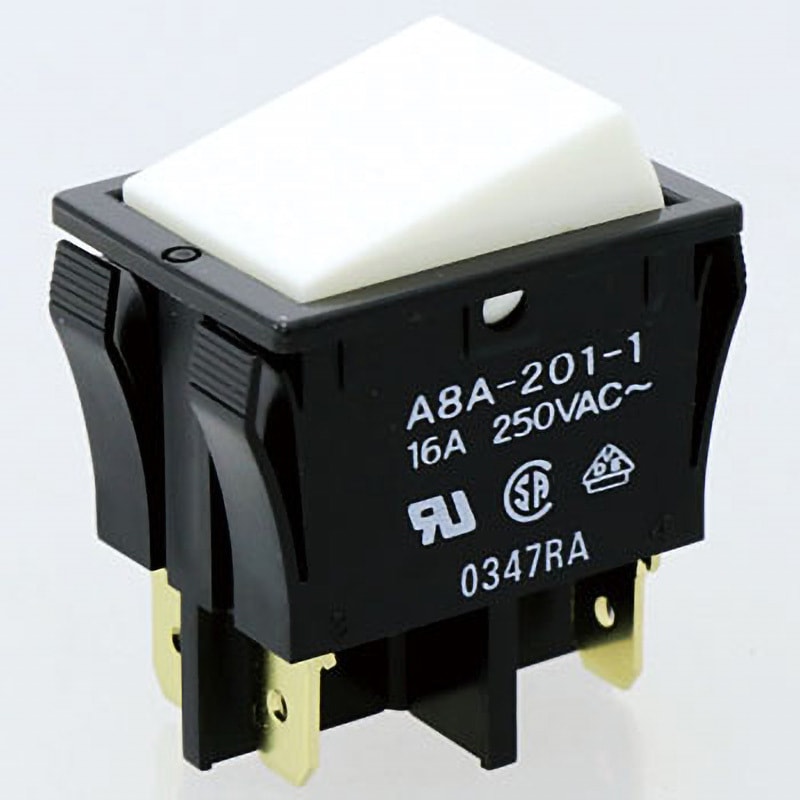 A8A-201-1 ロッカースイッチ A8A omron(オムロン) スイッチ特性ON-OFF