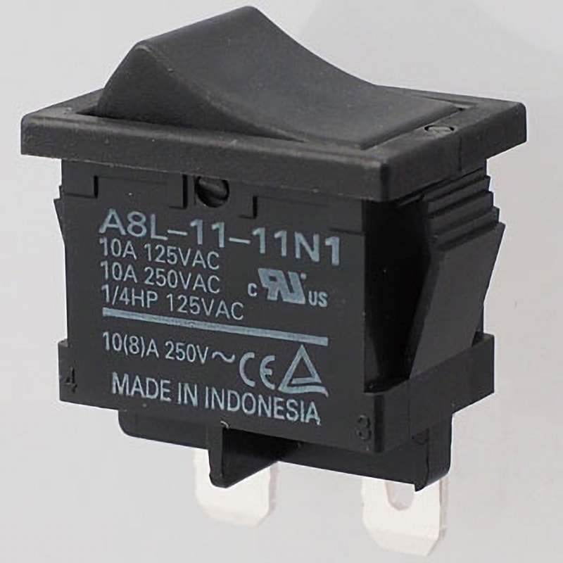 A8L-11-11N1 小形ロッカースイッチ A8L omron(オムロン) スイッチ特性 