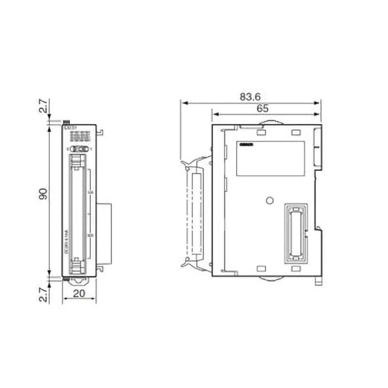 プログラマブルコントローラ CJ1/CJ1M DC入力ユニット