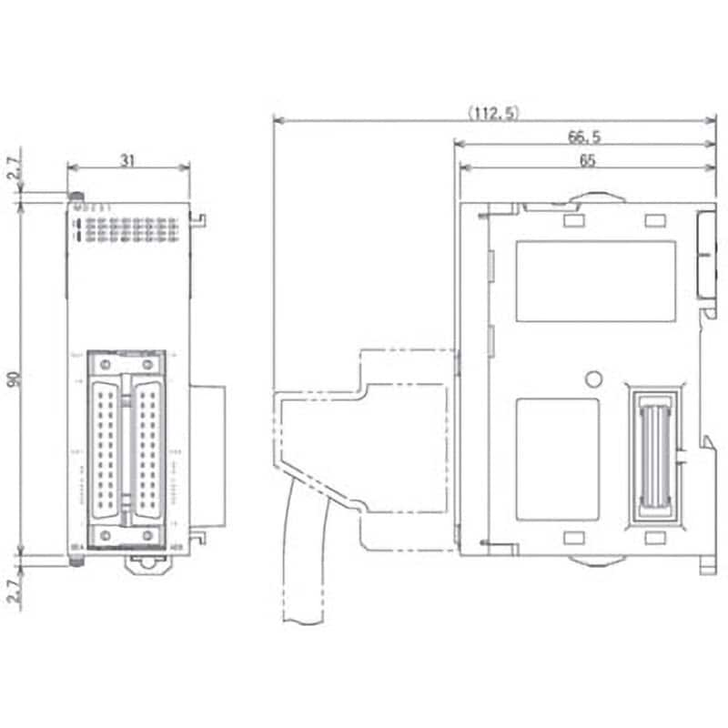 CJ1W-MD231 プログラマブルコントローラ CJ1/CJ1M 入出力ユニット 1個