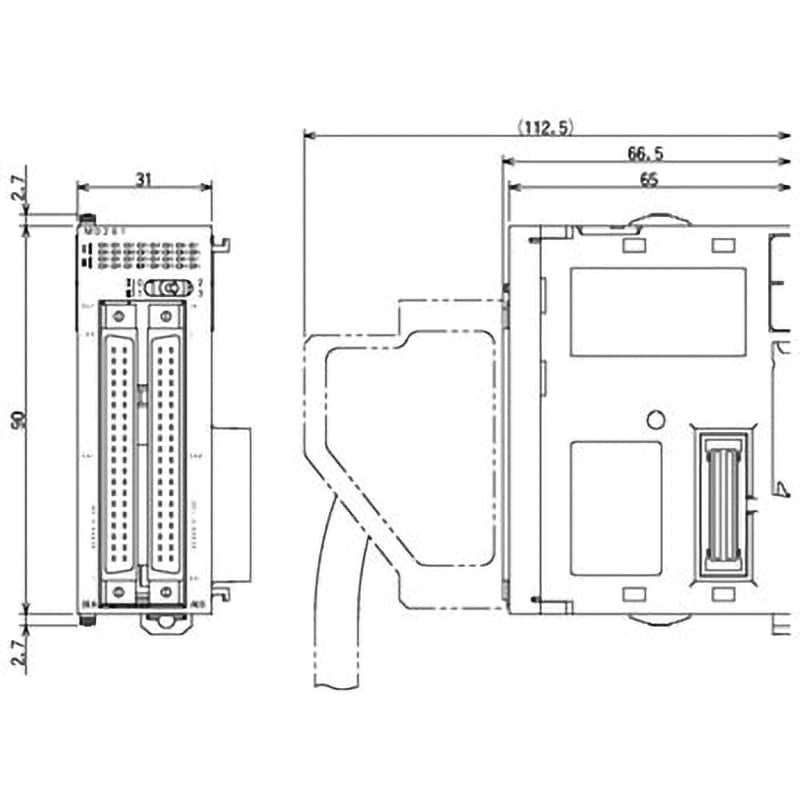 CJ1W-MD261 プログラマブルコントローラ CJ1/CJ1M 入出力ユニット 1個