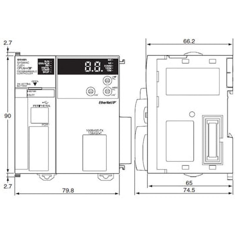 展示特価OMRON オムロン CJ2H-CPU65-EIP CPUユニット その他