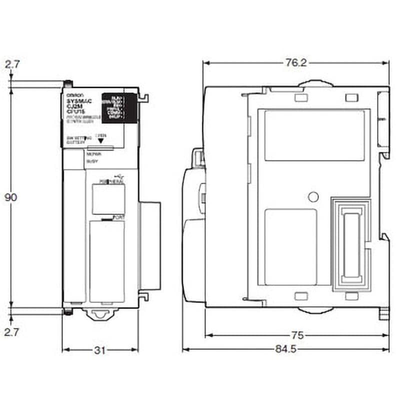 CJ2M-CPU13 SYSMAC CJシリーズ CJ2M CPUユニット 1個 オムロン(omron