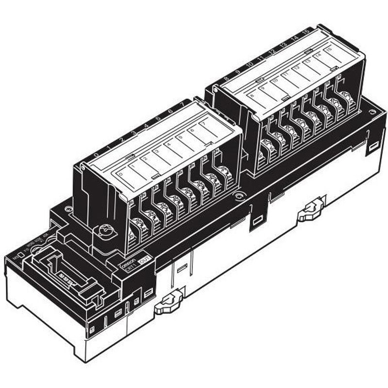 CRT1-OD16TA-1 デジタルI/Oスレーブ ねじ式端子台 3段端子台 CRT1-□D08TA(-1)/□D16TA(-1)/□D08TAH(-1 )/□D16TAH(-1) オムロン(omron) マルチ給電タイプ - 【通販モノタロウ】