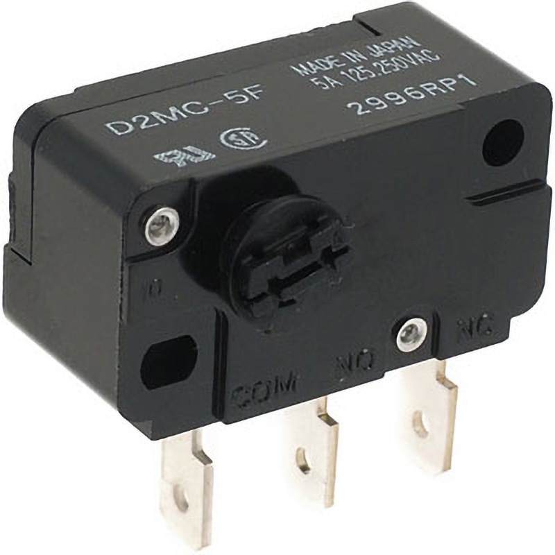 D2MC-5F 軽トルク基本スイッチ D2MC omron(オムロン) 回転レバー形