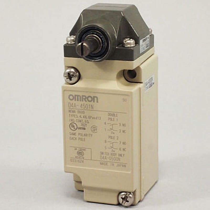 D4A-4501N 小型重装備リミットスイッチ D4A-□N 1個 オムロン(omron