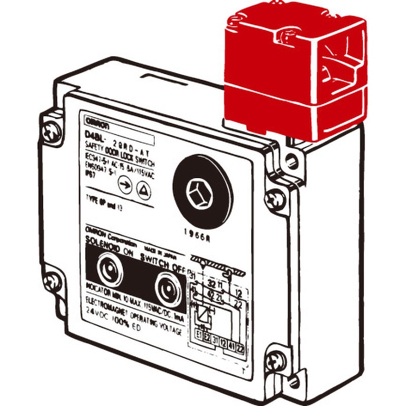 アイソレータ スイッチ、YMD11-C シリーズ、OFF-ON パネル DIN レール取り付け、3/4P 690V 25/32/ YMD11-100D アイソレータースイッチ 3P 南京錠式 ON-OFF カム切替式 ボックスエンクロージャ付き IP65 100