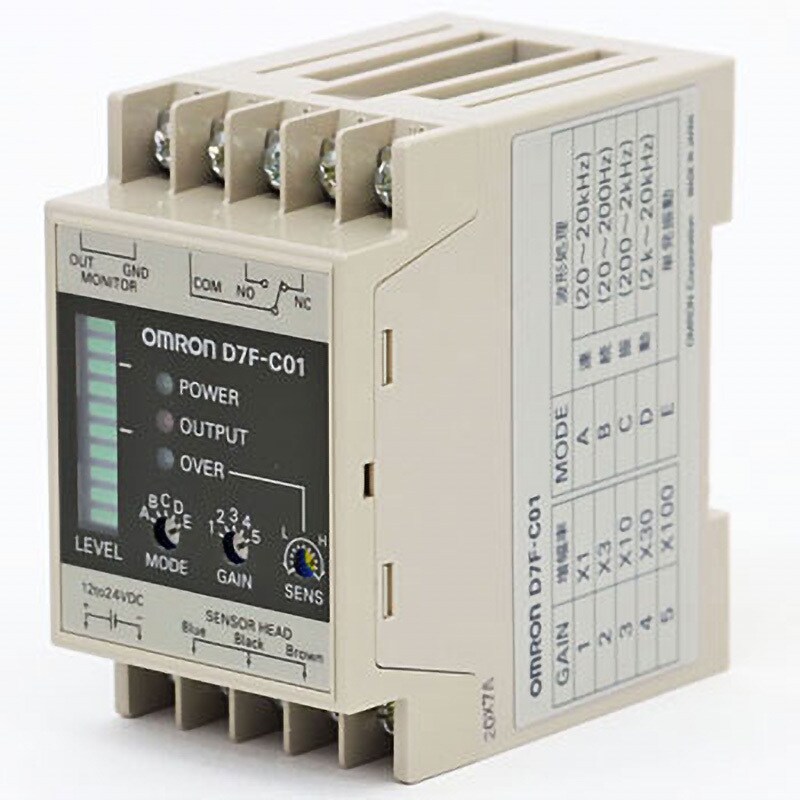 D7F-C01 振動センサ D7F 1個 オムロン(omron) 【通販サイトMonotaRO】