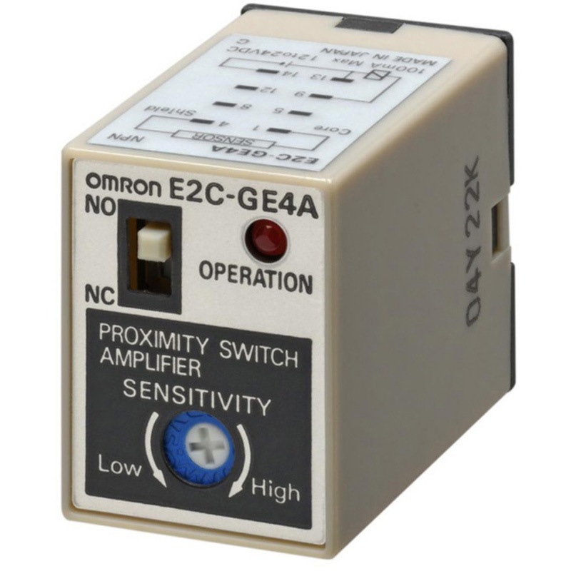 E2C-GE4A アンプ分離近接センサ(ボリウムタイプ)(アンプユニット部) E2C/E2C-H omron(オムロン) 電源の種類:直流3線式