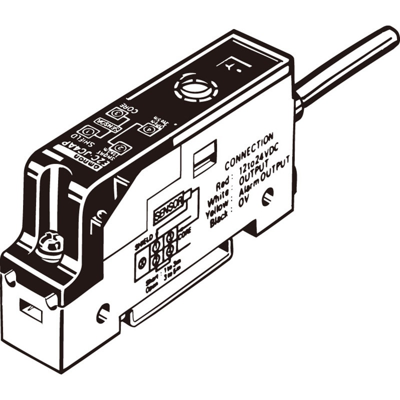 オムロン OMRON(オムロン) 静電容量形アンプ分離近接センサ(長距離タイプ) E2J-JC4A 2M 