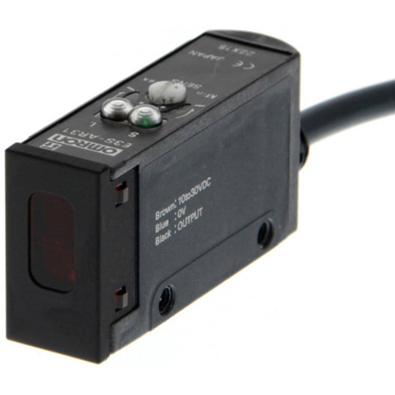 E3S-AR31 2M アンプ内蔵光電センサ(中型)(回帰反射形) E3S-A omron(オムロン) 回帰反射形(MSR機能付き) 不透明体