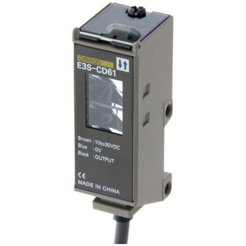 E3S-CD61 5M 耐油・長距離光電センサ(メタルケース) E3S-C omron(オムロン) アンプ内蔵型 拡散反射形
