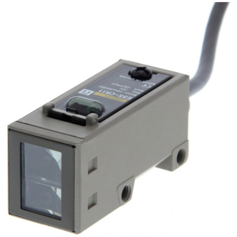 E3S-CR11 2M 耐油・長距離光電センサ(メタルケース) E3S-C omron(オムロン) アンプ内蔵型 回帰反射形(MSR機能付き) 不透明体