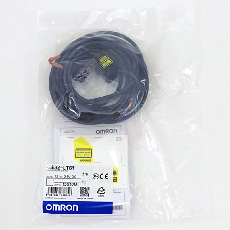 OMRON(オムロン) アンプ内蔵形光電センサ(小型) E3Z-D62 0.5M - 2