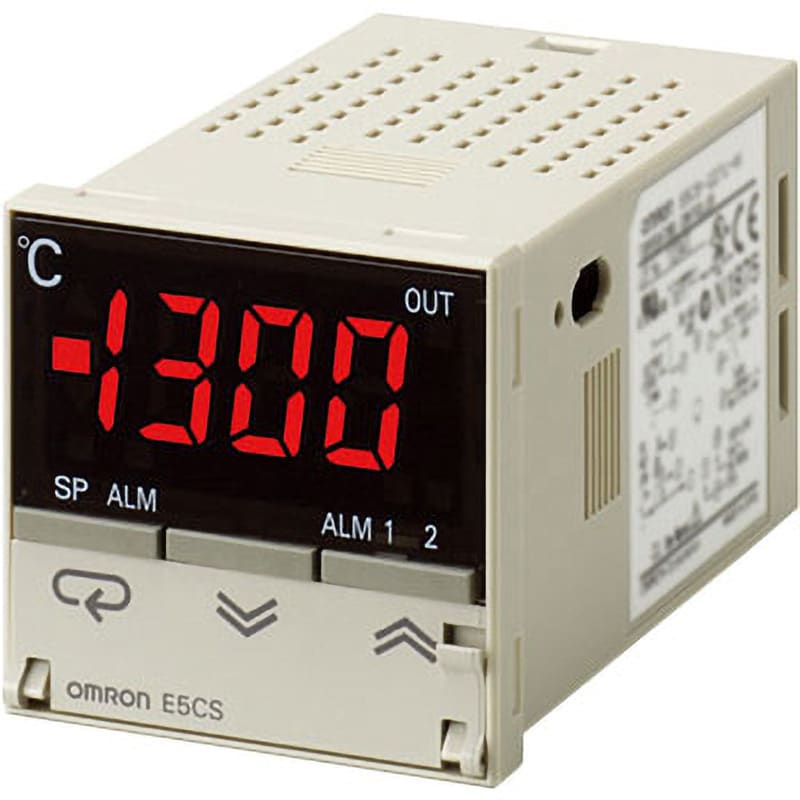 OMRON(オムロン) サーマックS 電子温度調節器 E5CS-R1PDU-W AC DC24 - 1