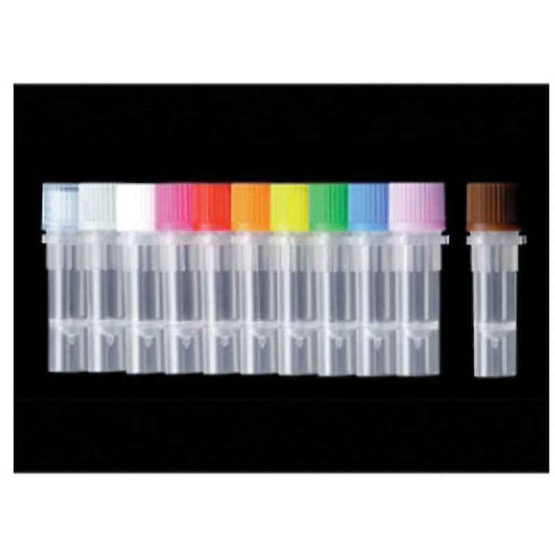 SCT-050-SS-R スクリューキャップチューブ AXYGEN 0.5mL 自立型 Oリング付きキャップ  1ケース(500個×8パック) SCT-050-SS-R