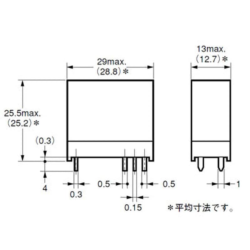 G2R-2 DC24 パワーリレー G2R 1個 オムロン(omron) 【通販サイトMonotaRO】