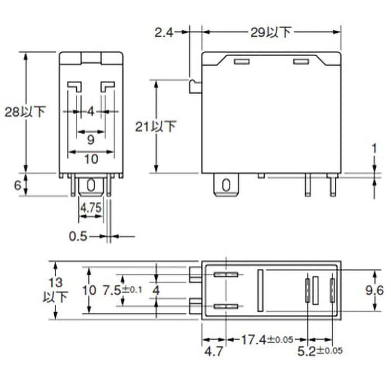 G3RZ-201SLN DC12 パワーMOS FETリレー G3RZ 1個 オムロン(omron