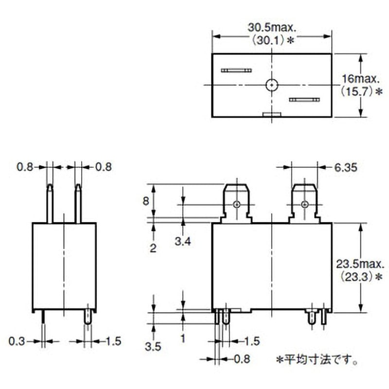 G4A-1A-E DC24 パワーリレー G4A omron(オムロン) 1a コイル抵抗