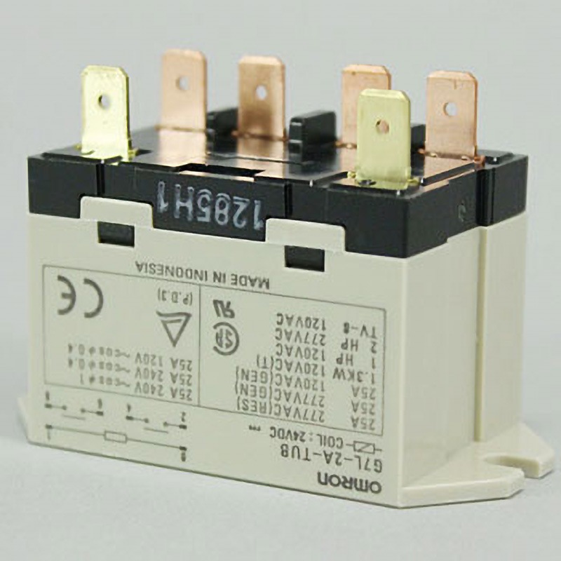 G7L-2A-TUB DC24 パワーリレー G7L omron(オムロン) 接点最大