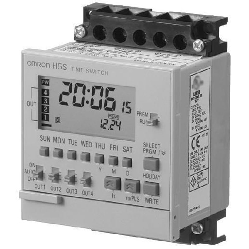 H5S-WFB2D デジタル・タイムスイッチ H5S 1個 omron(オムロン) 【通販