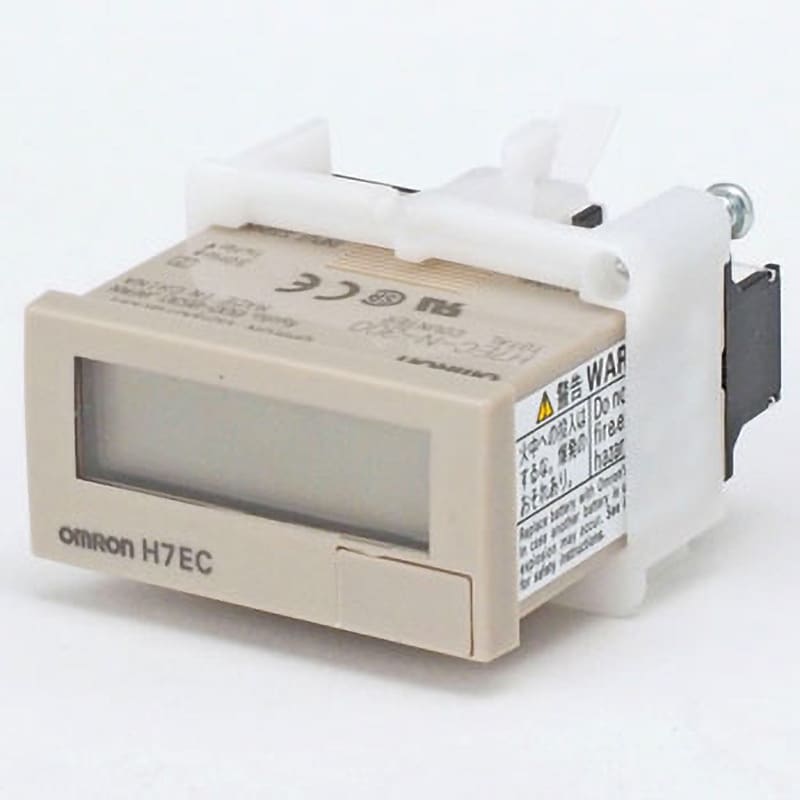OMRON(オムロン) 小型トータルカウンタ タイムカウンタ タコメータ DIN48×24 H7E-Nタイプ H7ET-NFV1 - 1