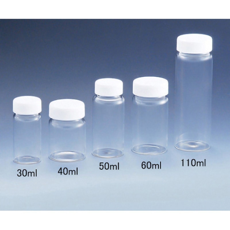 標本瓶 硝子スクリュー管瓶 ニッコー 13.5mL 1ケース(50本) - 【通販