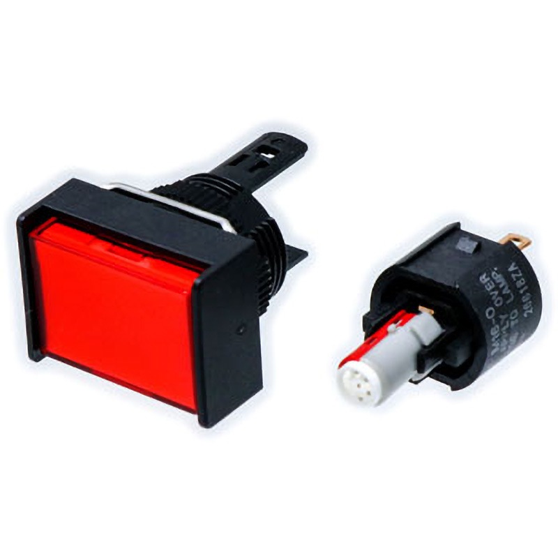 M165-JR-24D 表示灯(Φ16)長方形 耐油形 はんだ付け端子 M16 omron