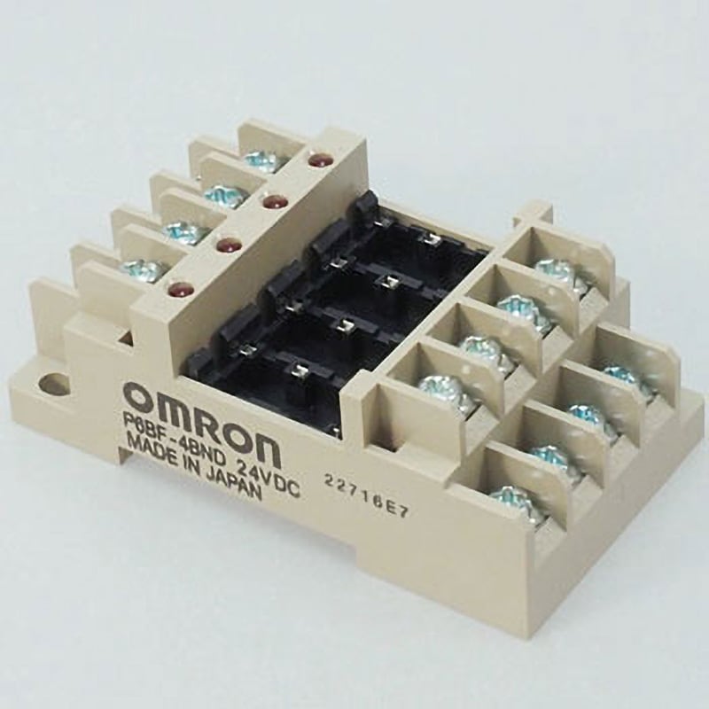 P6BF-4BND DC24 ターミナルSSR G3S4用接続ソケット 1個 オムロン(omron