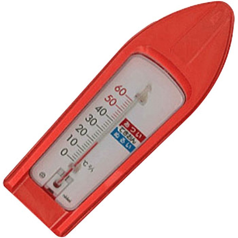JC-4223 お風呂用温度計 JCシリーズ 日本計量器工業 目盛2℃ 全長170mm