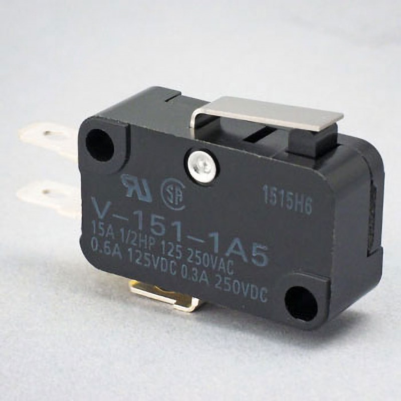 V-151-1A5 小形基本スイッチ V omron(オムロン) ヒンジ・短レバー形