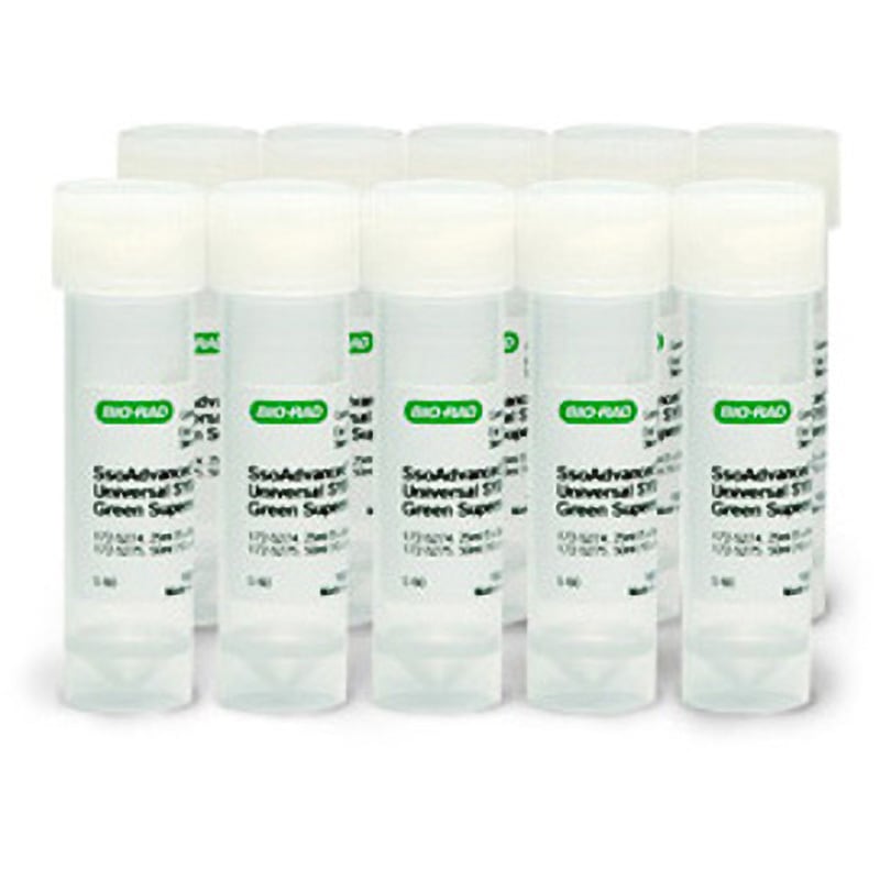 1725275 SsoAdvanced Universal SYBR Green Supermix BIORAD 冷凍 種別5000反応分 容量5mL  1セット(10本)