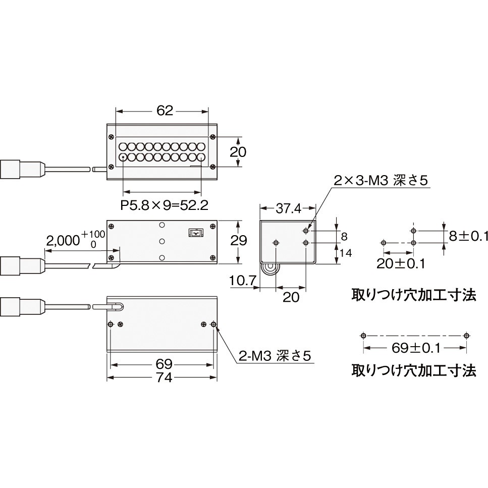 専用 3点セット キノクニ ： オイルクーラー キット バイパス③ (W260) 16段