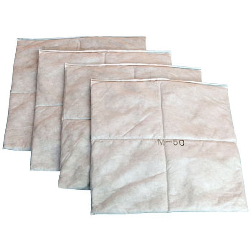 MM-50 高性能油吸着材アブラトール  環境配慮型 マットタイプ 油水兼用 JOHNAN オイル対応 寸法500×500×20mm 1ケース(35枚) 18,735円