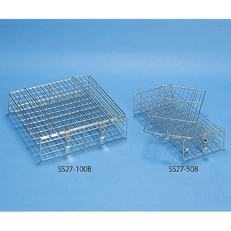 SS27-100B バイアルビン立 SS27シリーズ 三和化研工業 角穴29mm 1個 9,995円