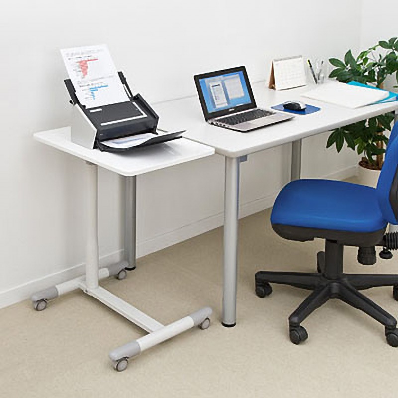 100-DESK095W ノートパソコンデスク サンワダイレクト 間口580mm高さ