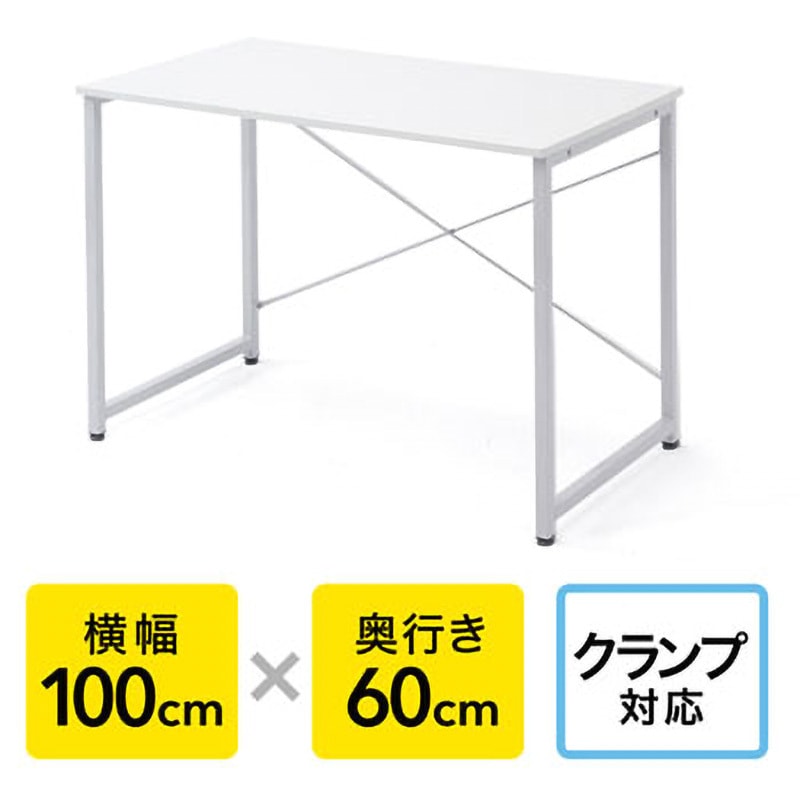 100-DESKF003 シンプルデスク サンワダイレクト 木(メラミン化粧板