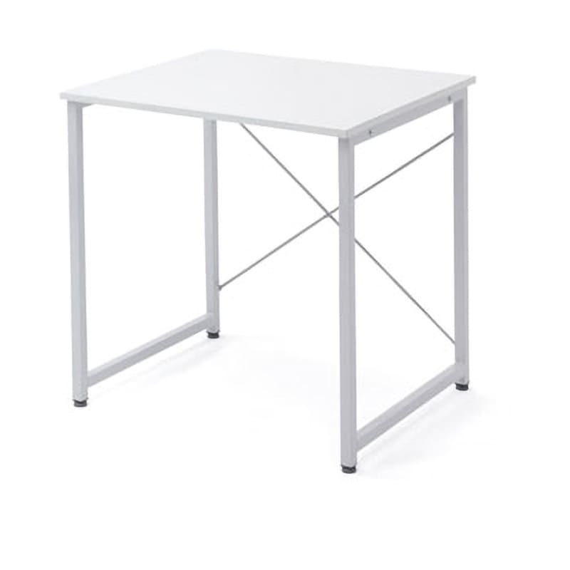 100-DESKF011 シンプルデスク サンワダイレクト ホワイト色 木