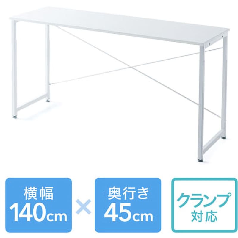 100-DESKF018 シンプルデスク サンワダイレクト 木(メラミン化粧